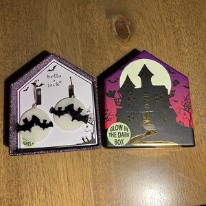 Bella Jack Glow in the Dark Bat Earrings
